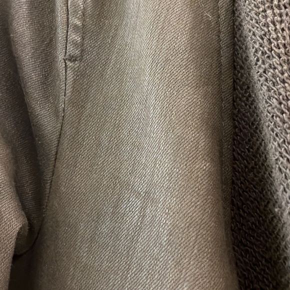 Free people waxed denim scarf Moto jacket - Picture 7 of 7